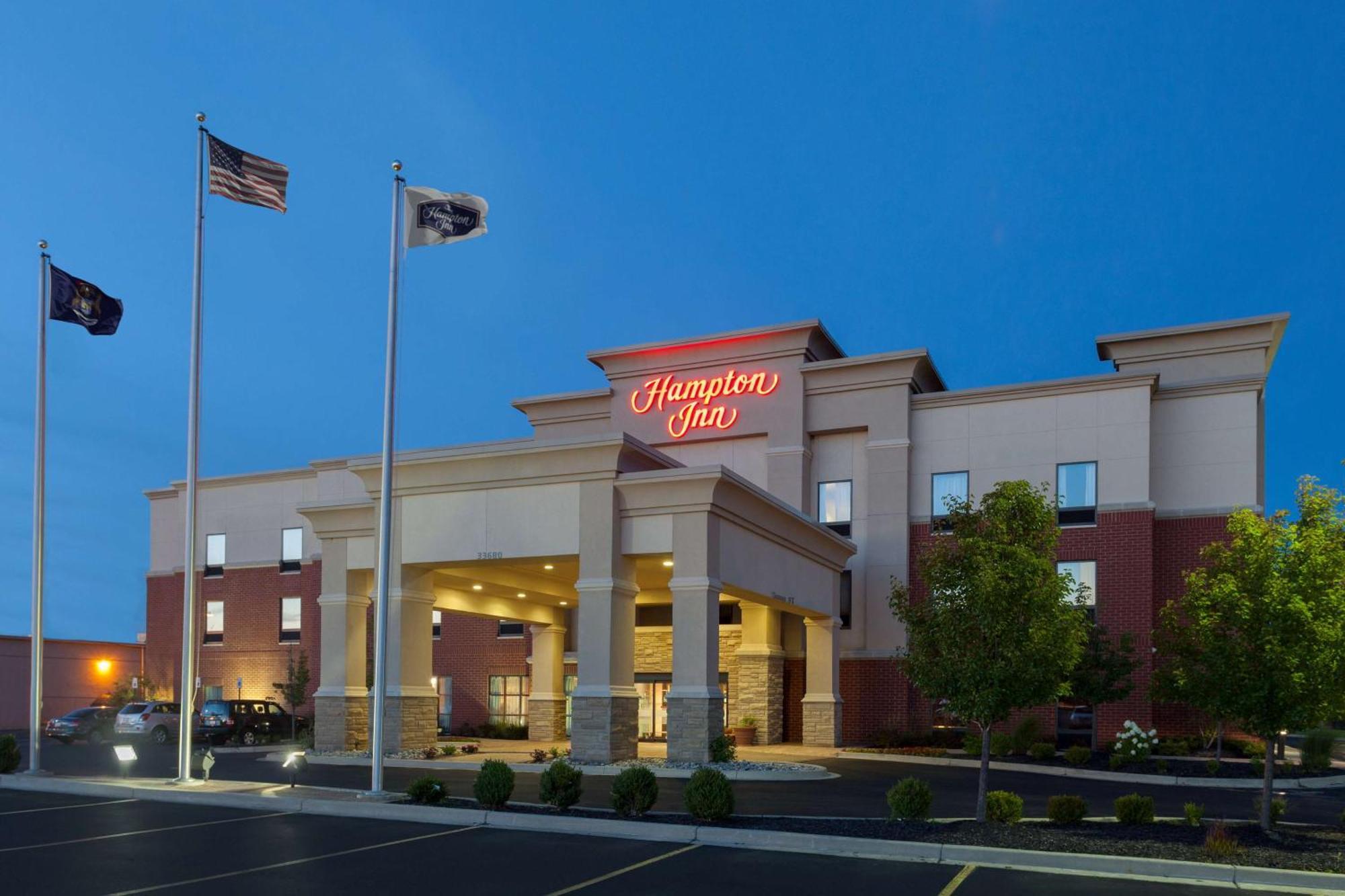 Hampton Inn Detroit Roseville Clinton Township Exterior foto