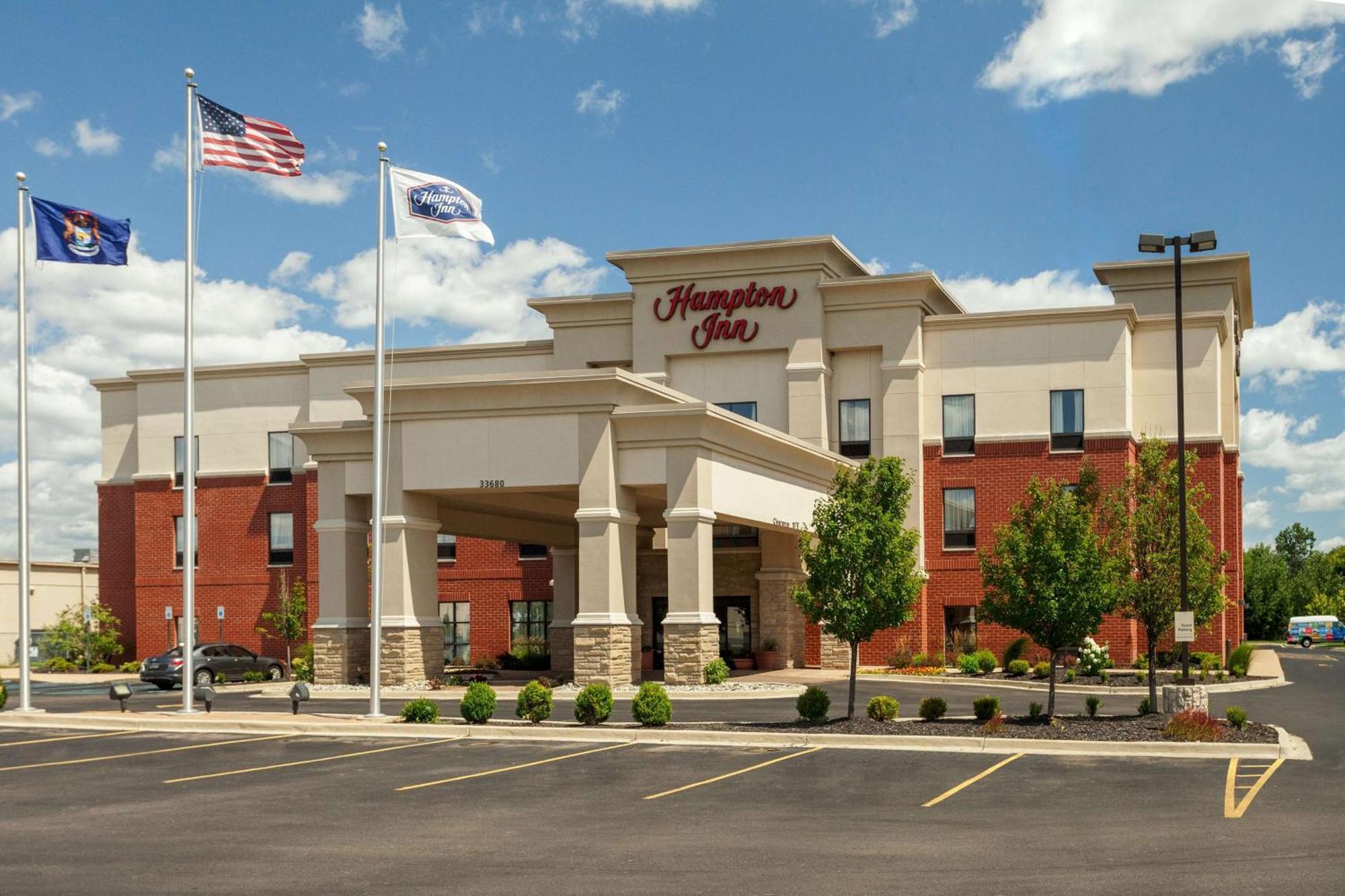 Hampton Inn Detroit Roseville Clinton Township Exterior foto